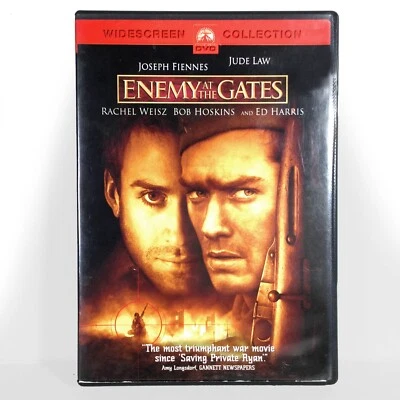 Enemy At the Gates (DVD, 2001, Widescreen) Like New !   Jude Law   Rachel Weisz - Image 1 of 3