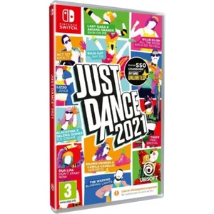 Game Nintendo Switch Just Dance 2021 40 New Songs Singing Dance Code IN Bo - Picture 1 of 1