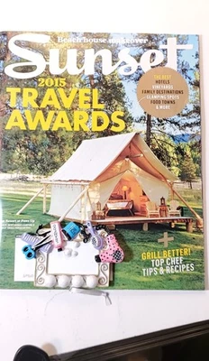 SUNSET MAGAZINE- 2015 TRAVEL AWARDS-JUNE 2015. - Image 1 of 2