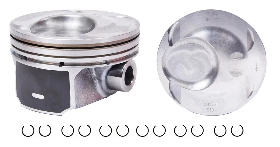 PISTÓN ENGINETECH FORD 3.5L 213 DOHC TURBO TALLA STD Foto 1 de 2