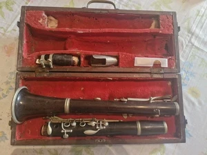 Ancienne Clarinette En Ébène LEBLANC PARIS - Imagen 1 de 13