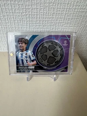 Takehide Kubo Starball Relic Sp 23-24 Topps Ucc - Image 1 of 2