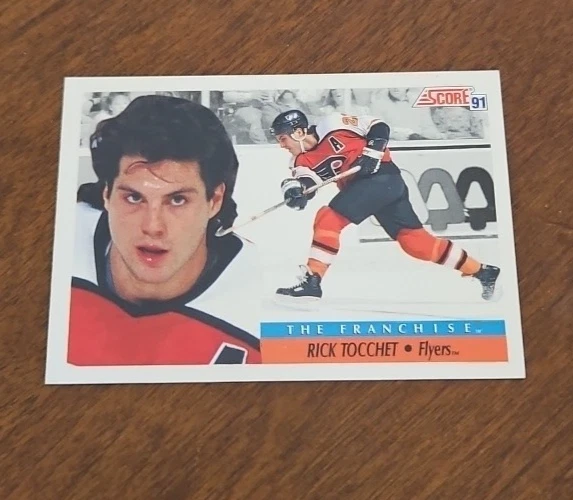 1991-92 Score American - #334 Rick Tocchet - Image 1 of 2