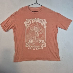 Camiseta Billabong Let It Shine para mujer XL con gráficos de jengibre jersey de gran tamaño - Imagen 1 de 9