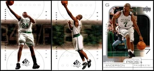 2001 Upper Deck Pros & Prospects Boston Celtics (3) Card Lot - UNIQUE FIND – ... - Picture 1 of 2