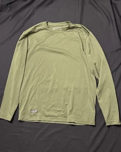 Camiseta táctica Under Armour talla grande verde manga larga Heatgear suelta USMC - Imagen 1 de 3