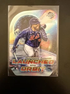 2023 Topps Cosmic Chrome Launched Into Orbit Francisco Álvarez Rookie New York - Picture 1 of 2