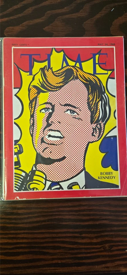May 24, 1968 Bobby Kennedy Time Magazine Pop Art Assassination - Image 1 of 1