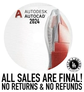 Autodesk AutoCAD 2024 Disc Installer - DVD préactivé pour Windows - Photo 1/1