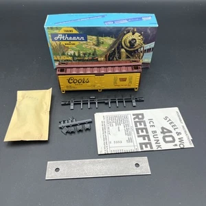 HO Athearn 5203 40' Coors Beer Reefer Box Car 3464 New/Unbuilt - Picture 1 of 18