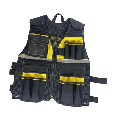 Tool Vest Thick Comfortable for Carpenters Construction Worker Electrician - Image 1 of 3