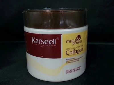 Karseell Collagen Maca Power Dry Damaged Hair Repair Mask 500ml - Image 1 of 4