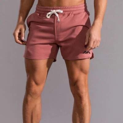 Nuevos Pantalones Cortos Deportivos Para Hombre Algodón Transpirable Fitness Correr Informales Pantalones Cortos Foto 1 de 4