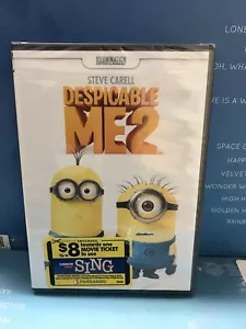 ๐ Despicable Me 2 DVD Region 1 NEW SEALE FREE SHIPPING - Picture 1 of 2
