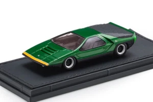 Top Marques 1:43 Alfa Romeo Carabo Bertone 1968 Green Metallic TM43-013A - Picture 1 of 1