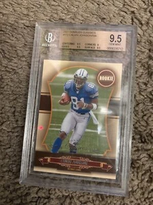2007 Donruss Classics Calvin Johnson #172 RC Beckett 9.5 W Subs - Bild 1 von 5