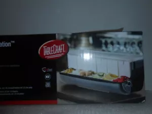 Garnish Station Black Cocktail Bar Accessories MADE IN USA BY TABLE CRAFT / NEW - Picture 1 of 9