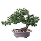 Knstliche Pflanzen Bonsai Simulation Pine Tree im Topf Garten Bro Dekoration