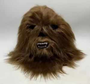 CHEWBACCA Star Wars Mask Full Head Plush Oversize Mask Halloween Rubies 200501 - Picture 1 of 13