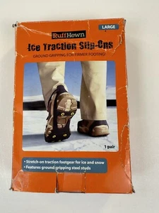 Ruff Hewn Ice Traction Slipper, Größe L Neu im Karton - Bild 1 von 5