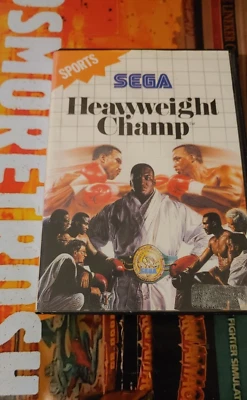 Heavyweight Champ (1987) Sega Master System (Modul, Manual, Box) works 8-bit - Bild 1 von 4