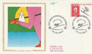 FRANCE 1990 FDC JEUX OLYMPIQUES D'HIVER YT 2675 - Imagen 1 de 1