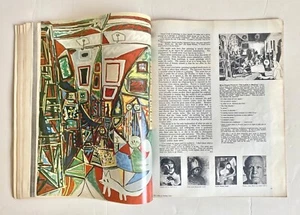 Vintage 1960 Realites Magazin Pablo Picasso Kunstdruck Kunstwerk Galileo Galilei - Bild 1 von 11