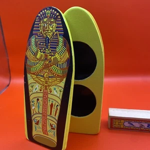 Egyptian candle holder--UNIQUE!!!! KING TUT ? RARE - Picture 1 of 7
