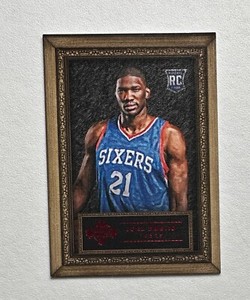 2014-15 Court Kings Portraits Ruby #63 Joel Embiid /99 RC rookie #X4267