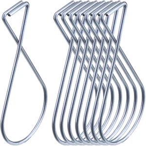 30 Packs Ceiling Hook Clips Ceiling Tile Hooks T-Bar Clips Drop Ceiling Clips fo - Picture 1 of 12