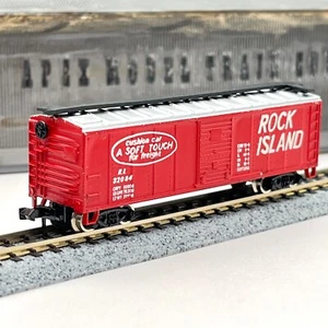 Model Power 3431 Rock Island 40 ft Standard SD Boxcar RI 32084 Vintage N Scale - Picture 1 of 8
