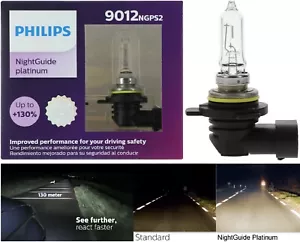 Philips Night Guide Platinum 9012 55W Two Bulbs Headlight Replacement Upgrade EO - Picture 1 of 12