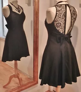 Escote Zum Fit n Flare Sweetheart Encaje Espalda LBD De Colección 9 (funciona Pequeño) EE. UU. - Imagen 1 de 11