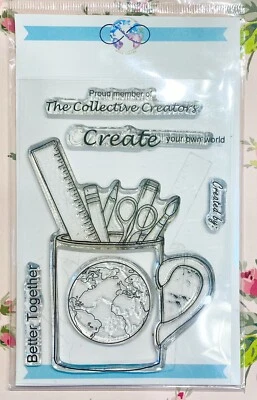 The Collective Creator's WORLD MUG art supplies better together create artwork  — 第 1/2 张图片