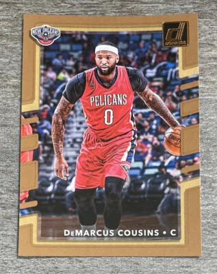 DeMarcus Cousins 2017-18 Donruss Pelicans #92 *G265* Foto 1 de 2