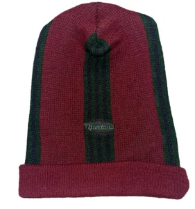 Vintage 90s Burton Snowboard Beanie Cap Hat Made In USA - Picture 1 of 6