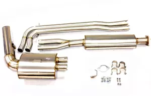 Becker OBX Stainless Catback 2001-2004 Volvo V70 AWD 2.0T 2.4T Exhaust System - Picture 1 of 8
