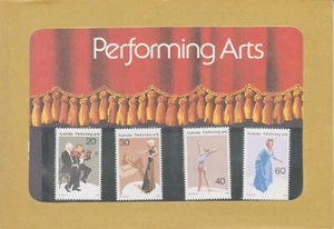 Australia 1977 Performing Arts Post Office pack stamps - Bild 1 von 1