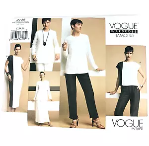 Vintage Vogue Wardrobe 2725 Sewing Pattern TAMOTSU 5-pieces UNCUT 2000s Sz 12-16 - Picture 1 of 8