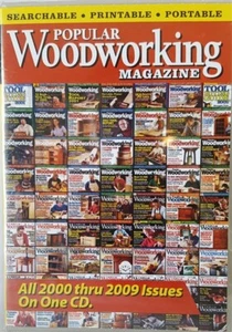 Popular Woodworking Magazine 2000-2009 - CD - 69 Issues - Picture 1 of 1