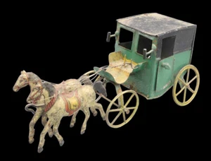 VOITURE HIPPOMOBILE 1890 / jouet ancien - Picture 1 of 10