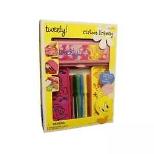 15 Pcs Kids Childrens Colouring Tweety Bird Fun Drawing Activity Drawing Set - Picture 1 of 1