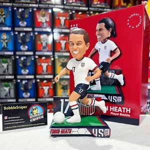 TOBIN HEATH U.S. Women's Soccer USA Big Ticket Series USWNT Exclusive Bobblehead - Picture 1 of 10