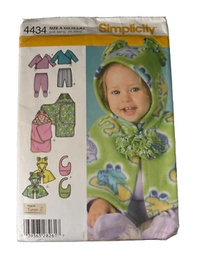 4434 Simplicity Top Pants Capelet Bib Cobertor Envoltório Tamanho XXS XS S M - Imagem 1 de 2