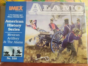 esercito messicano ad alamo imex 1/72: artiglieria - Imagen 1 de 2