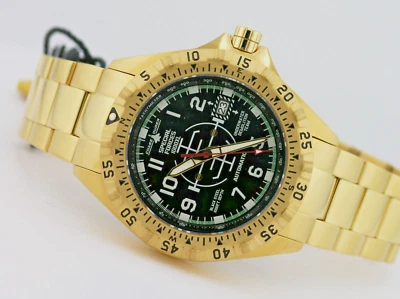 NUEVO RELOJ CHASE DURER CDW-0036 FUERZAS ESPECIALES AUTOMÁTICO ORO ACERO ZAFIRO 45MM Foto 1 de 4