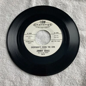 Jimmy Seals - Everybody's Doing The Jerk / Wa-Hoo - Challenge 45rpm Promo - Picture 1 of 2