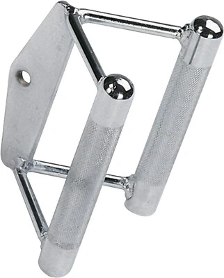 Body-Solid Tools Seated Row Chinning Bar - Diamond Knurl Textured Grip, Polished - Image 1 of 4