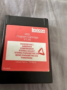 Lexicon 480L PROGRAM CARTRIDGE V1.00 part# 750-08215 - Picture 1 of 2