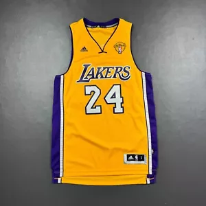 100% Authentic Kobe Bryant Adidas Rev 30 2010 Finals Lakers Jersey Size S ( M ) - Picture 1 of 9